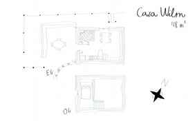 Der Grundriss von Casa Wilm.